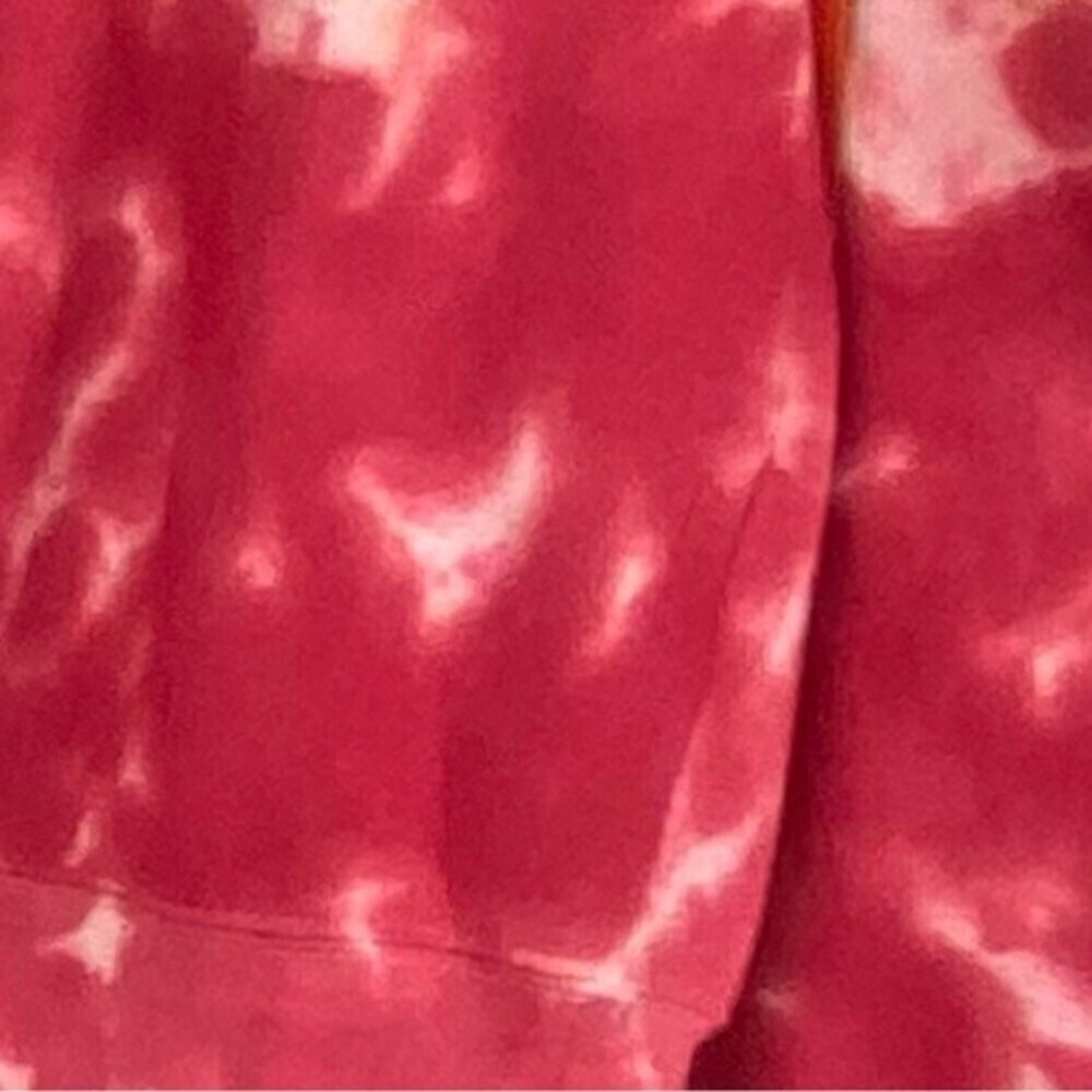 La Detresse Sweatshirt Womens Tie Dye LOrange Pullover - NEW - Picture 3 of 7